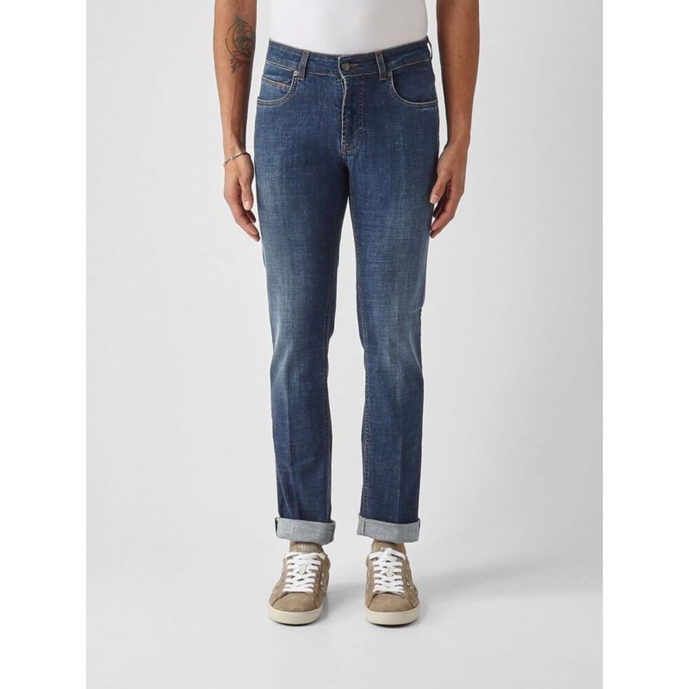 Fay Men Fay Slim Fit Stretch Denim Jeans